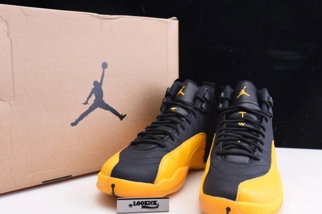 Reps LUCY Retro University Gold 130690-070 Air 12 Jordan Black 0822